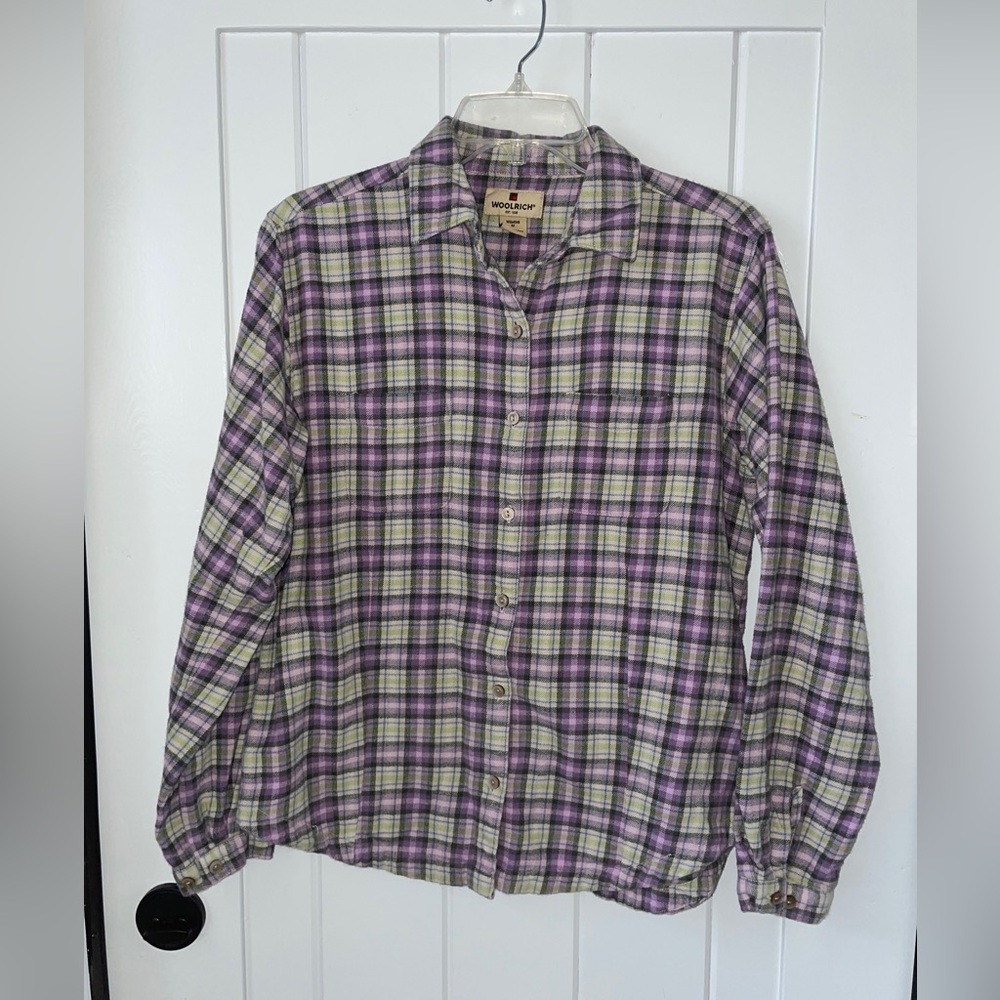 Woolrich Purple Sage 2006 Flannel Size M